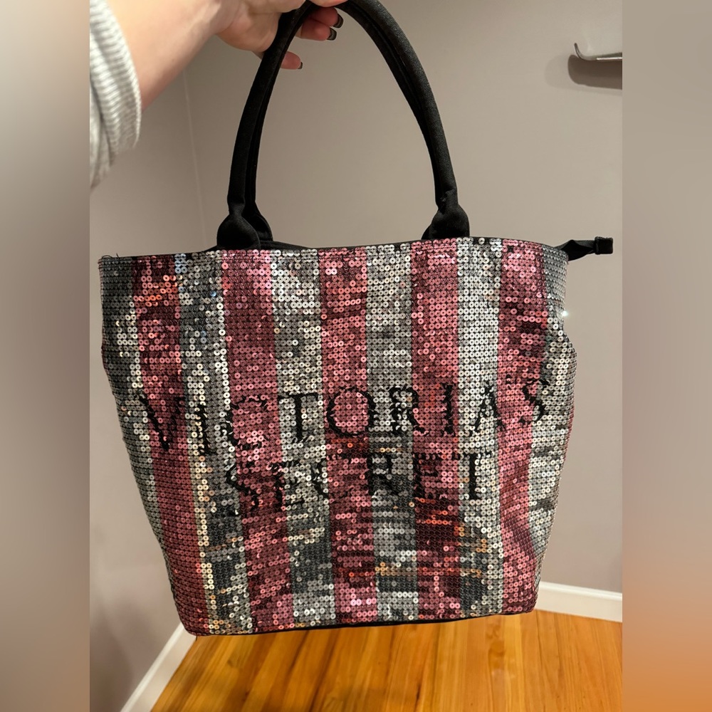Victoria’s Secret sequin tote
